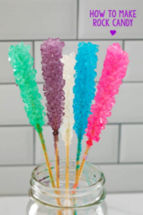 February Science Experiment - Crystal Candy
