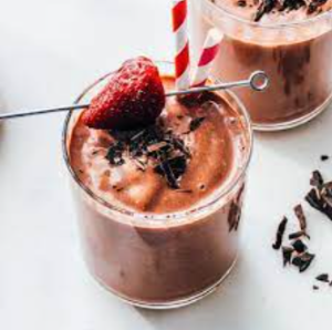 Recipes of May: Chocolate Strawberry Smoothie