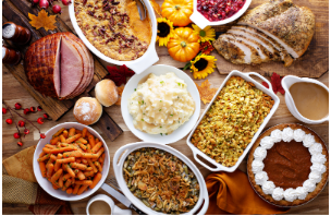 November Top Ten - Thanksgiving Foods