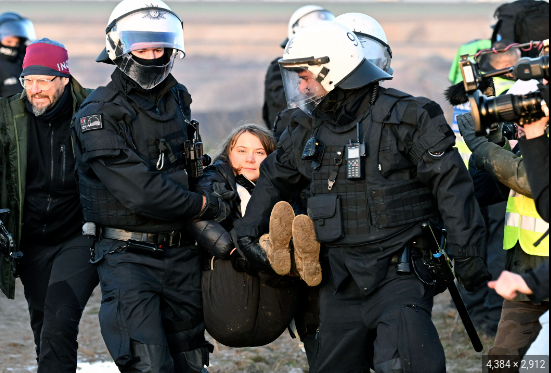 Greta Thunberg Arrest