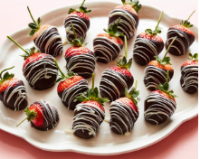 February Recipes - Chocolate Covered Strawberries
