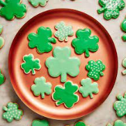 St. Patrick's Day Cookies - March Recipes